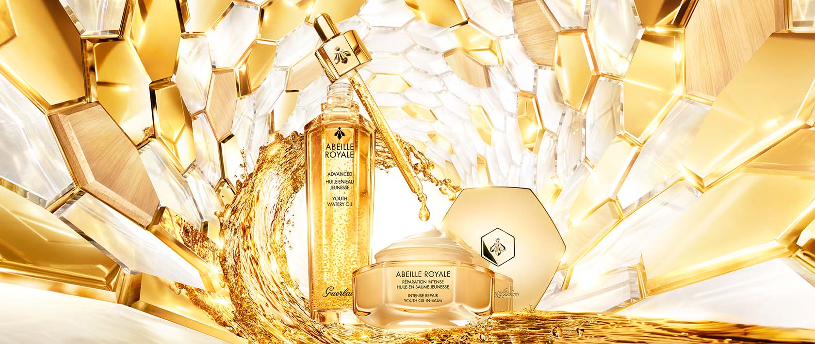 Guerlain帝皇蜂姿发用复原蜜;百雀羚男士冰感防晒喷雾;野兽派微笑樱花系列... | 新品速递
