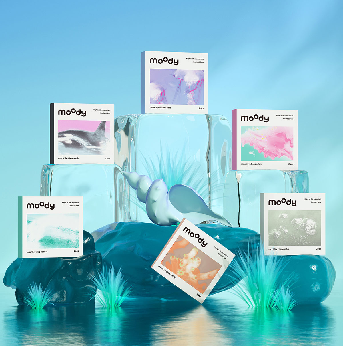 3ce 能量色彩系列;完美日记原石系列;Moody水族馆奇妙夜... | 新品速递